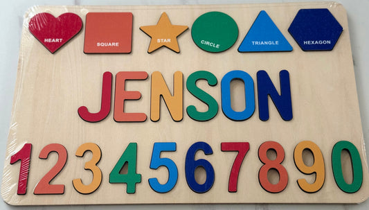 Colourful Personalised Activity Board