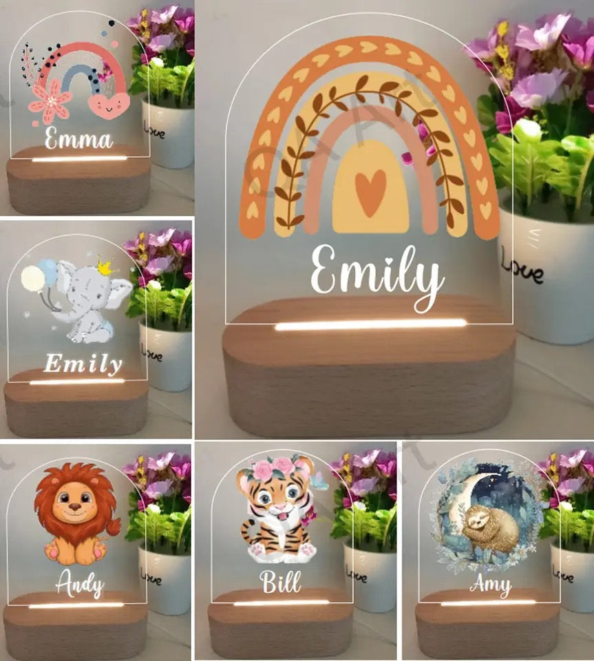 The Personalised Night Light